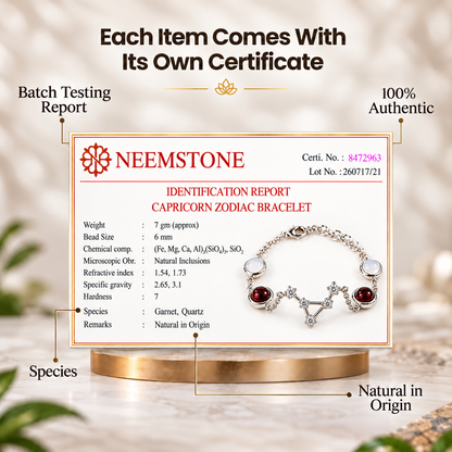 Capricorn (मकर राशि) Zodiac Constellation Bracelet for Women