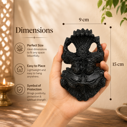 Kirtimukha Black Tourmaline Protection Kavach