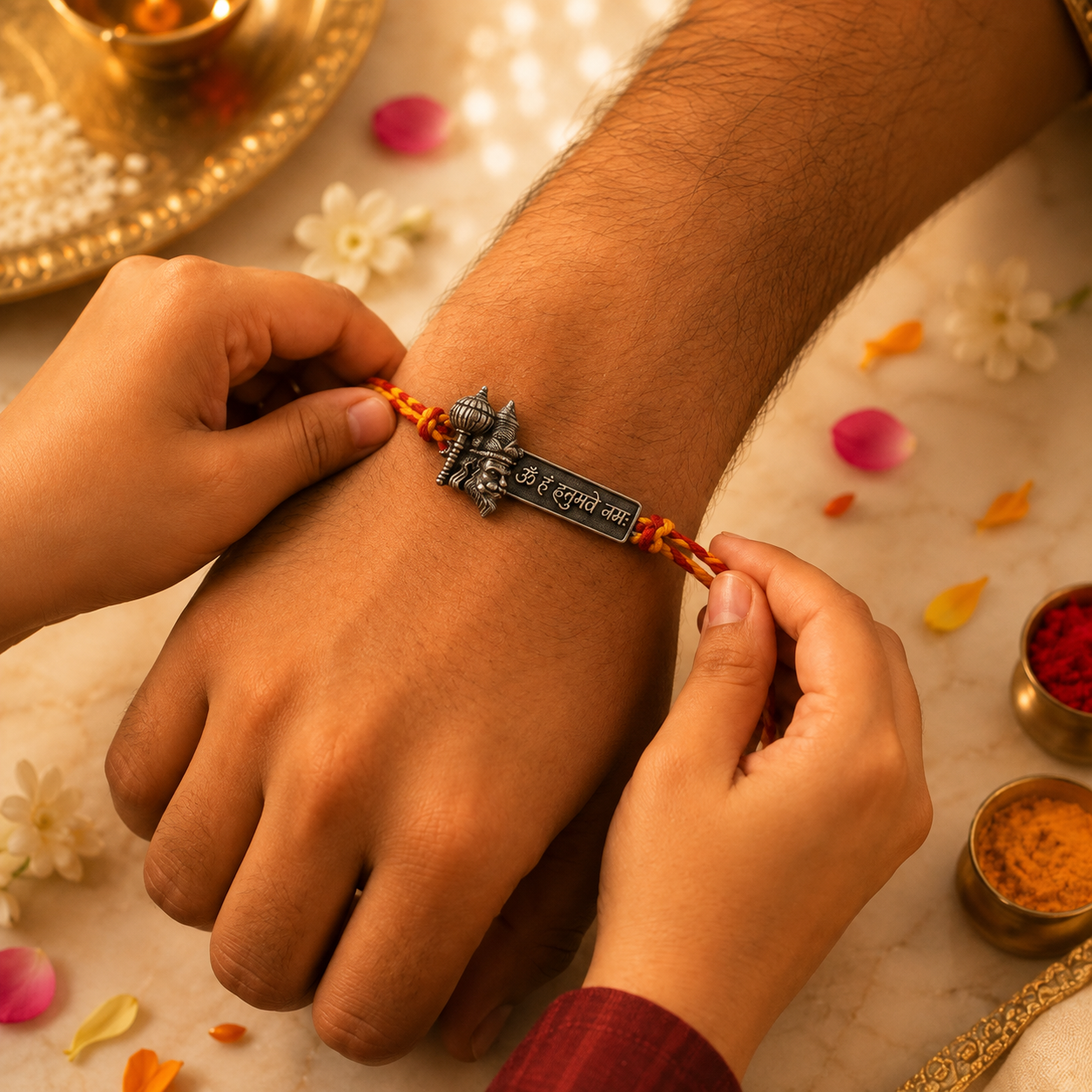 Rudra Veer Hanuman Spiritual Rakhi