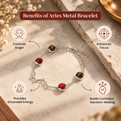 Aries (मेष राशि) Zodiac Constellation Bracelet for Women