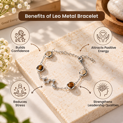Leo (सिंह राशि) Zodiac Constellation Bracelet for Women