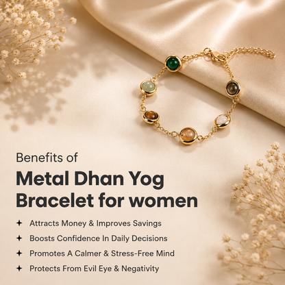 Metal Dhan Yog Bracelet benefits and features 