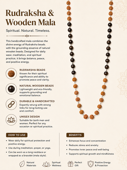 Rudraksha and Karungali Mala benefits and features