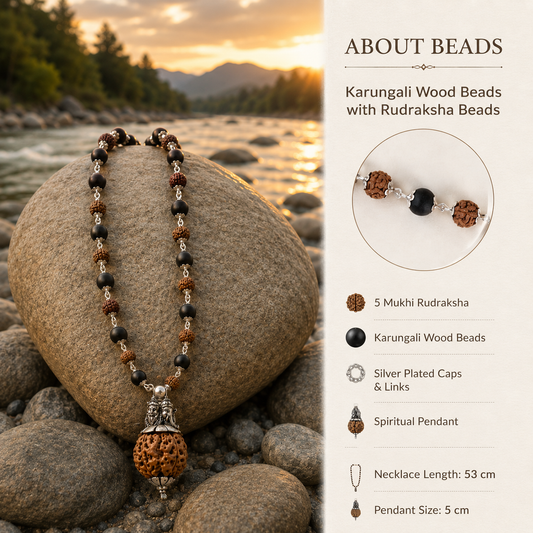 Shiv Ganesh Pendant Mala benefits and features
