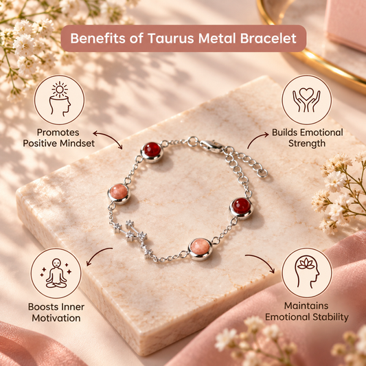 Taurus (वृषभ राशि) Zodiac Constellation Bracelet for Women